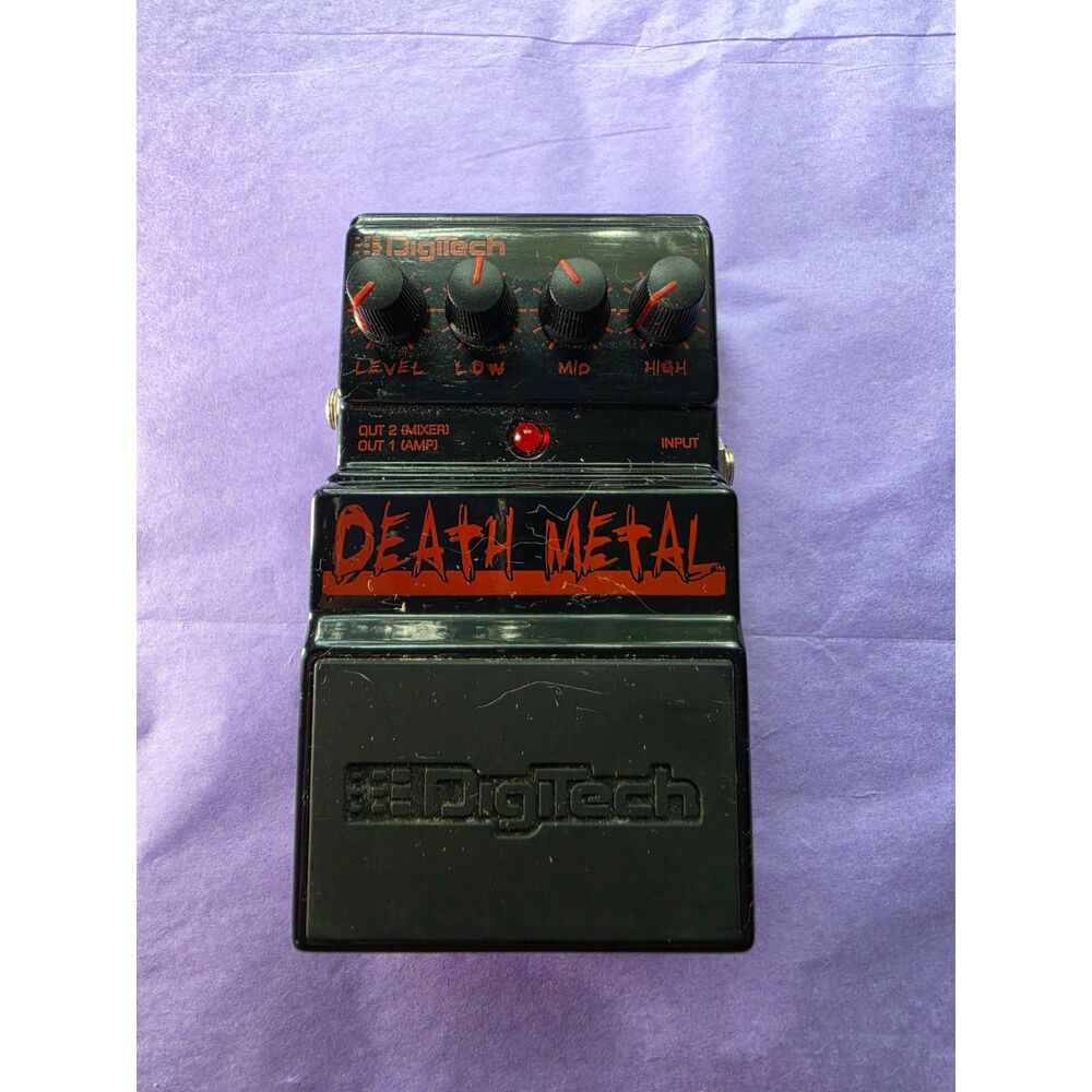 Digitech Death Metal Distortion Guitar Effect Pedal
